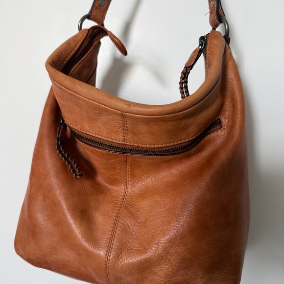 Women's shoulder bag Brown genuine leather tote bag - Picture 5 of 11
